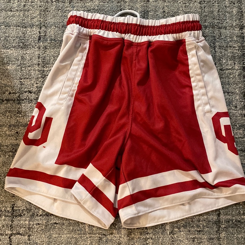 Oklahoma Sooner basketball shorts
